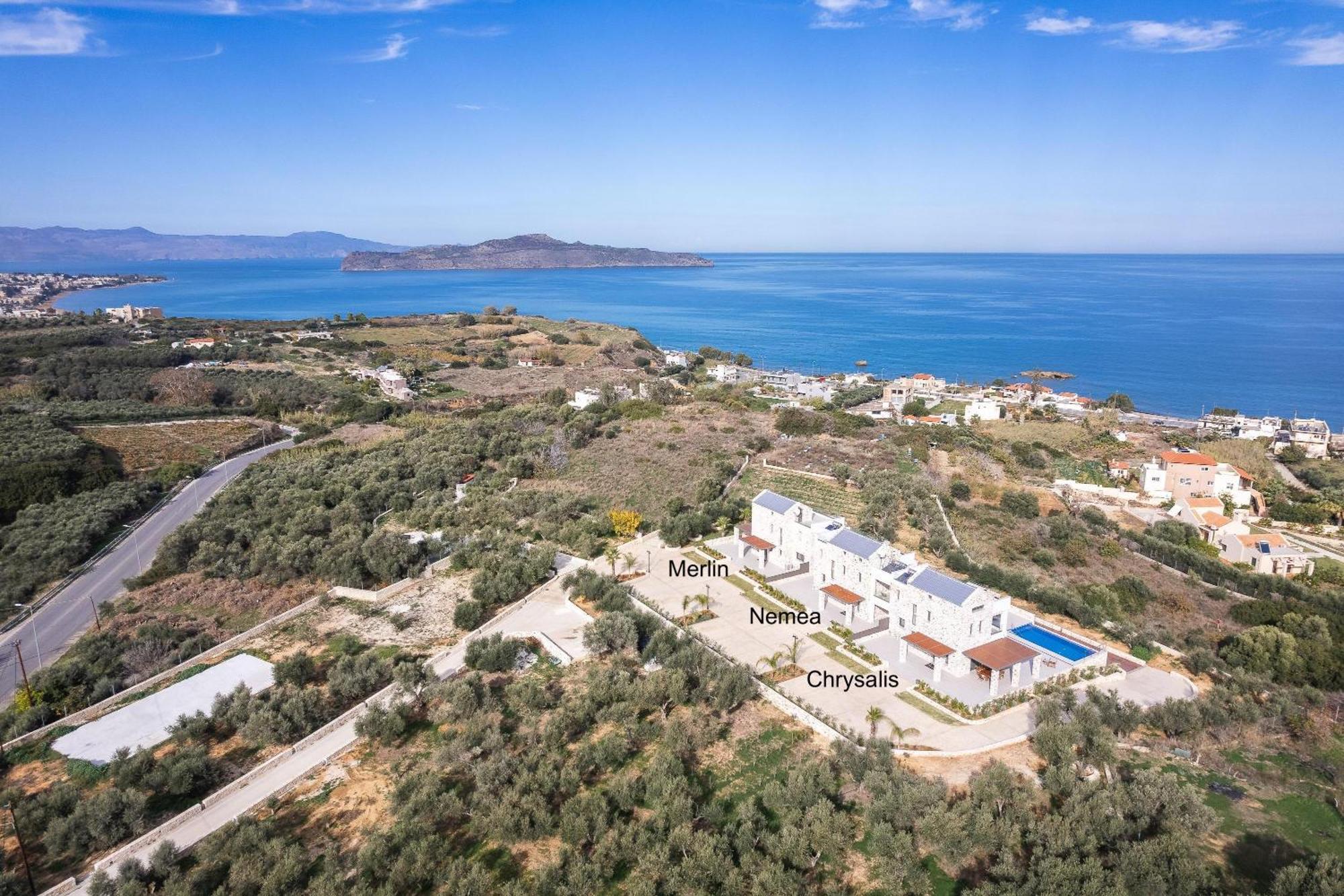 Oinolithos Luxury Villas 칼라마키 외부 사진